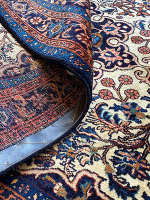 Hand-Knotted Persian Bidjar Carpet