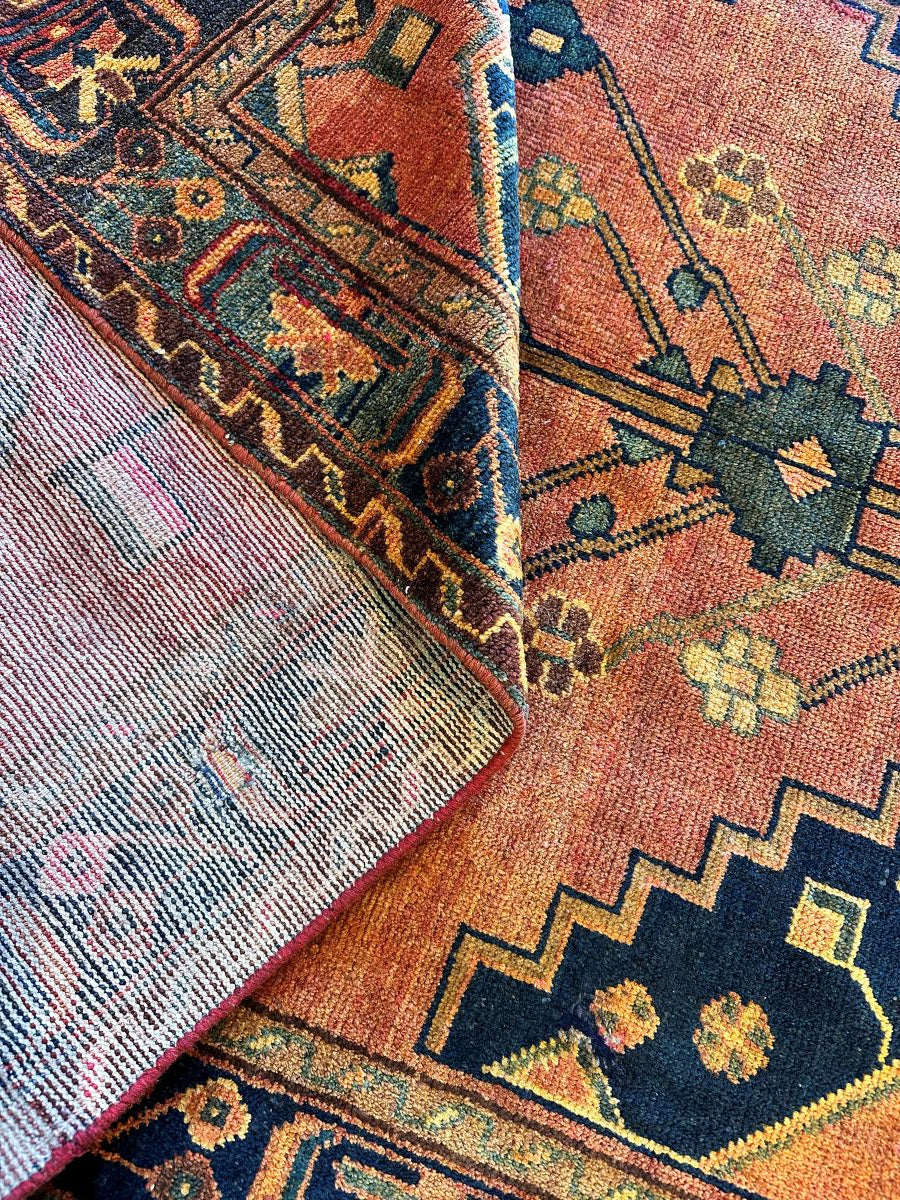 Hand-Knotted Tribal Persian Luri Rug
