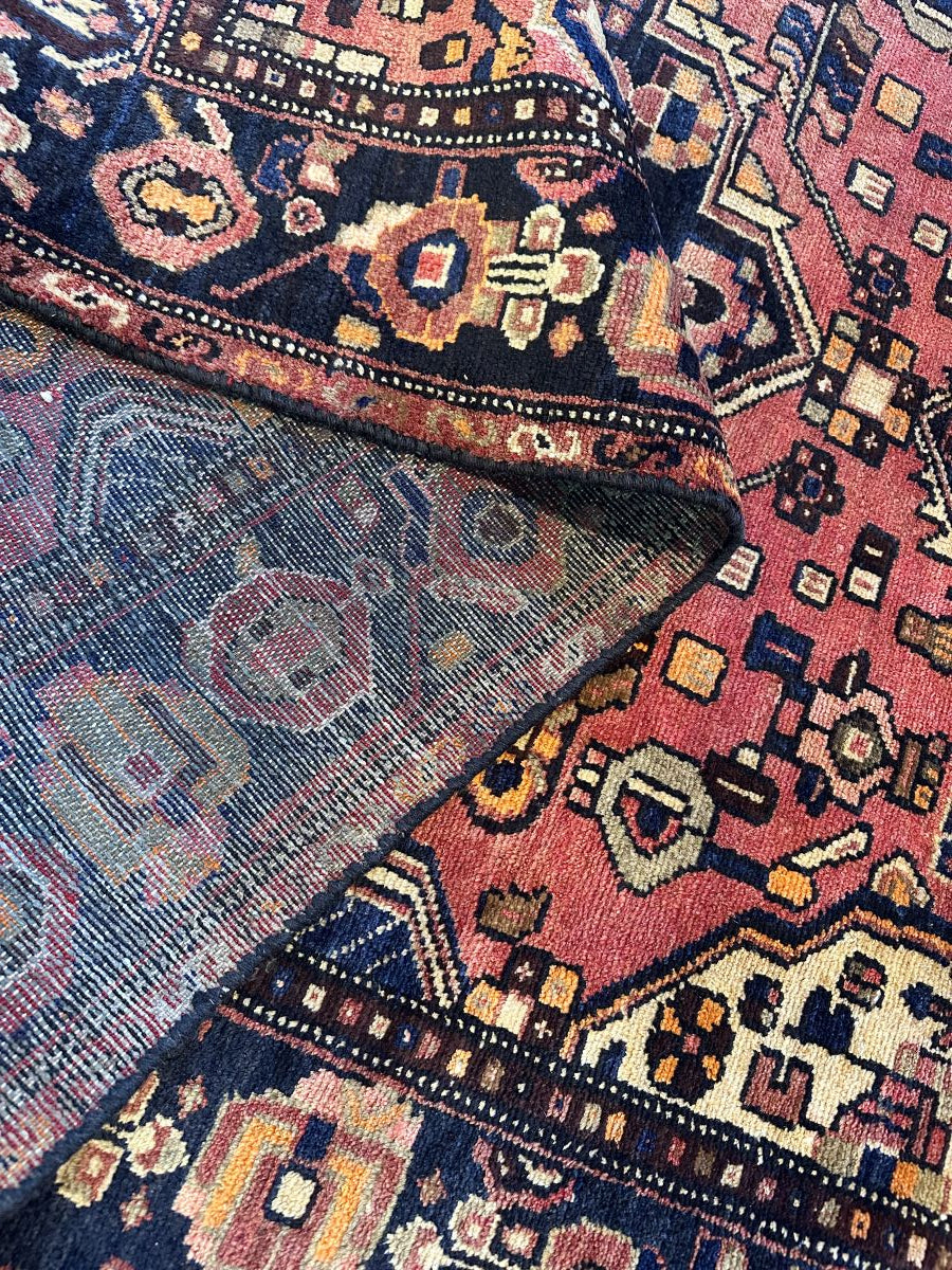 Hand-Knotted Tribal Persian Borchalou Rug