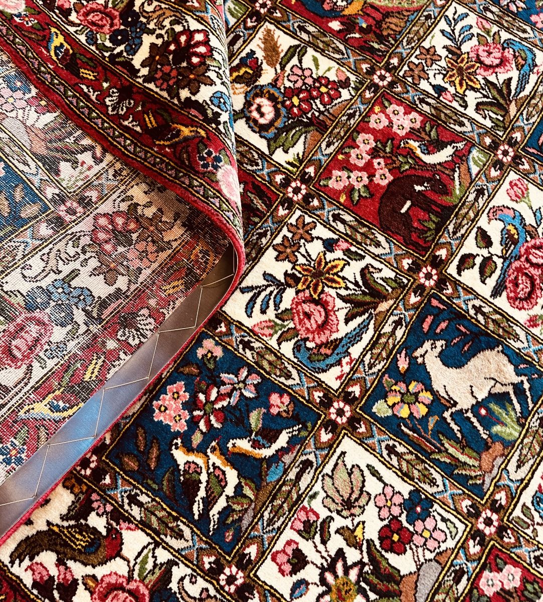 Fine Hand-Knotted Tribal Persian Bakhtiar Chahalshotor Carpet