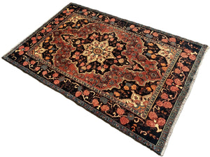 Circa 1930s Hand-Knotted Persian Farahan Rug