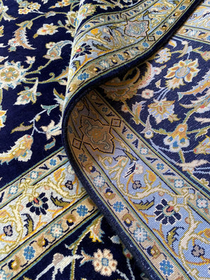 Superfine Hand-knotted Royal Persian Kashan Carpet