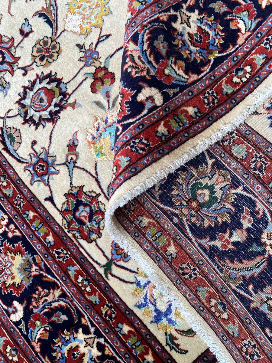 Superfine Hand-Knotted Persian Khorasan Carpet