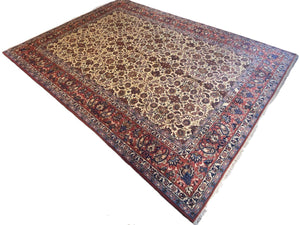 Superfine Hand-Knotted Persian Isfahan Carpet