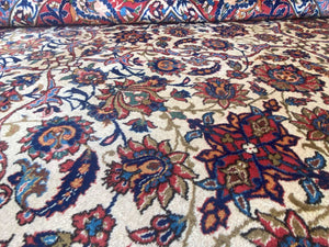 Superfine Hand-Knotted Persian Isfahan Carpet