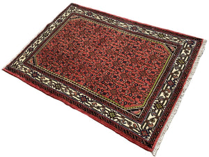 Hand-Knotted Tribal Persian Enjelas Rug