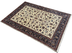 Superfine Hand-Knotted Persian Sarouq Carpet