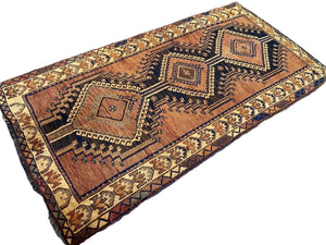 Hand-Knotted Tribal Persian Luri Rug