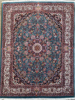 Superfine Hand-Knotted Persian Bidjar Boukan Carpet