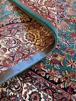 Superfine Hand-Knotted Persian Bidjar Boukan Carpet