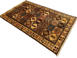 Hand-Knotted Tribal Persian Luri Rug