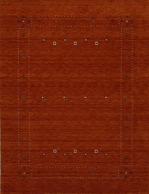 Hand-Woven Loribaft Gabbeh Rug