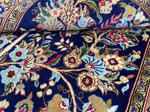 Fine Hand-Knotted Persian Qum Carpet