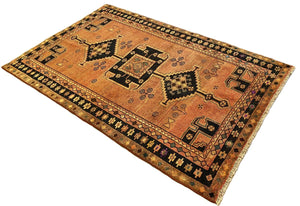 Hand-Knotted Tribal Persian Luri Rug