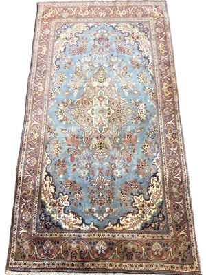 Hand-Knotted Persian Tehran Rug
