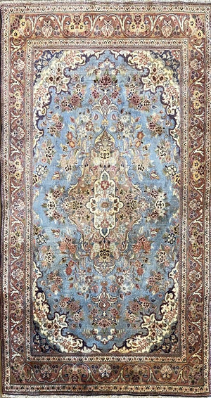 Hand-Knotted Persian Tehran Rug