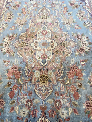Hand-Knotted Persian Tehran Rug
