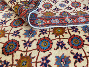 Hand-Knotted Persian Varamin Runner