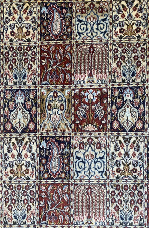 Fine Hand-Knotted Persian Birjand Mood Carpet