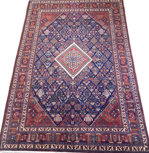 Superfine Hand-Knotted Persian Meymeh Carpet