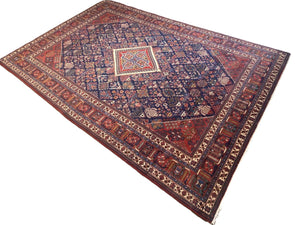 Superfine Hand-Knotted Persian Meymeh Carpet