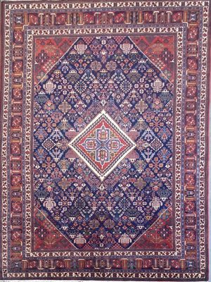 Superfine Hand-Knotted Persian Meymeh Carpet