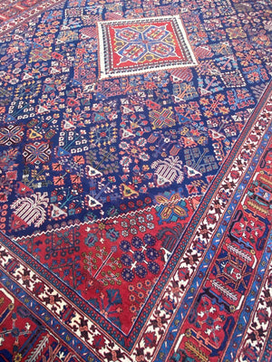 Superfine Hand-Knotted Persian Meymeh Carpet