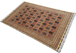 Fine Hand-Knotted Tribal Persian Afshari Sirjan Rug