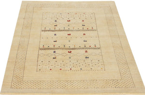 Hand-Woven Loribaft Gabbeh Rug