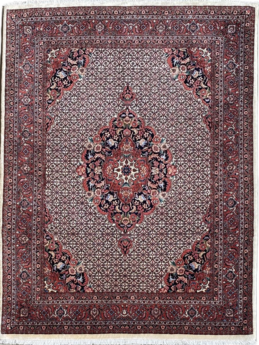 Superfine Hand-Knotted Persian Bidjar Carpet