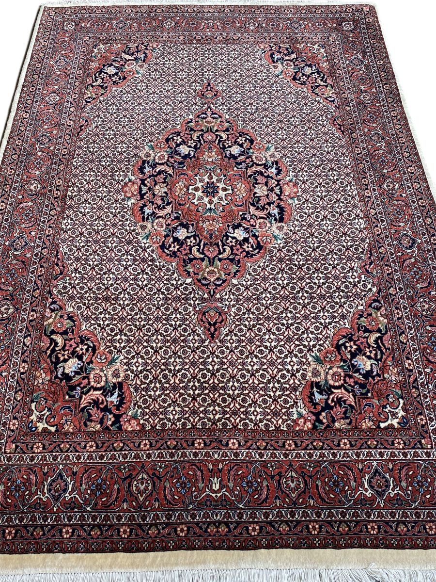 Superfine Hand-Knotted Persian Bidjar Carpet