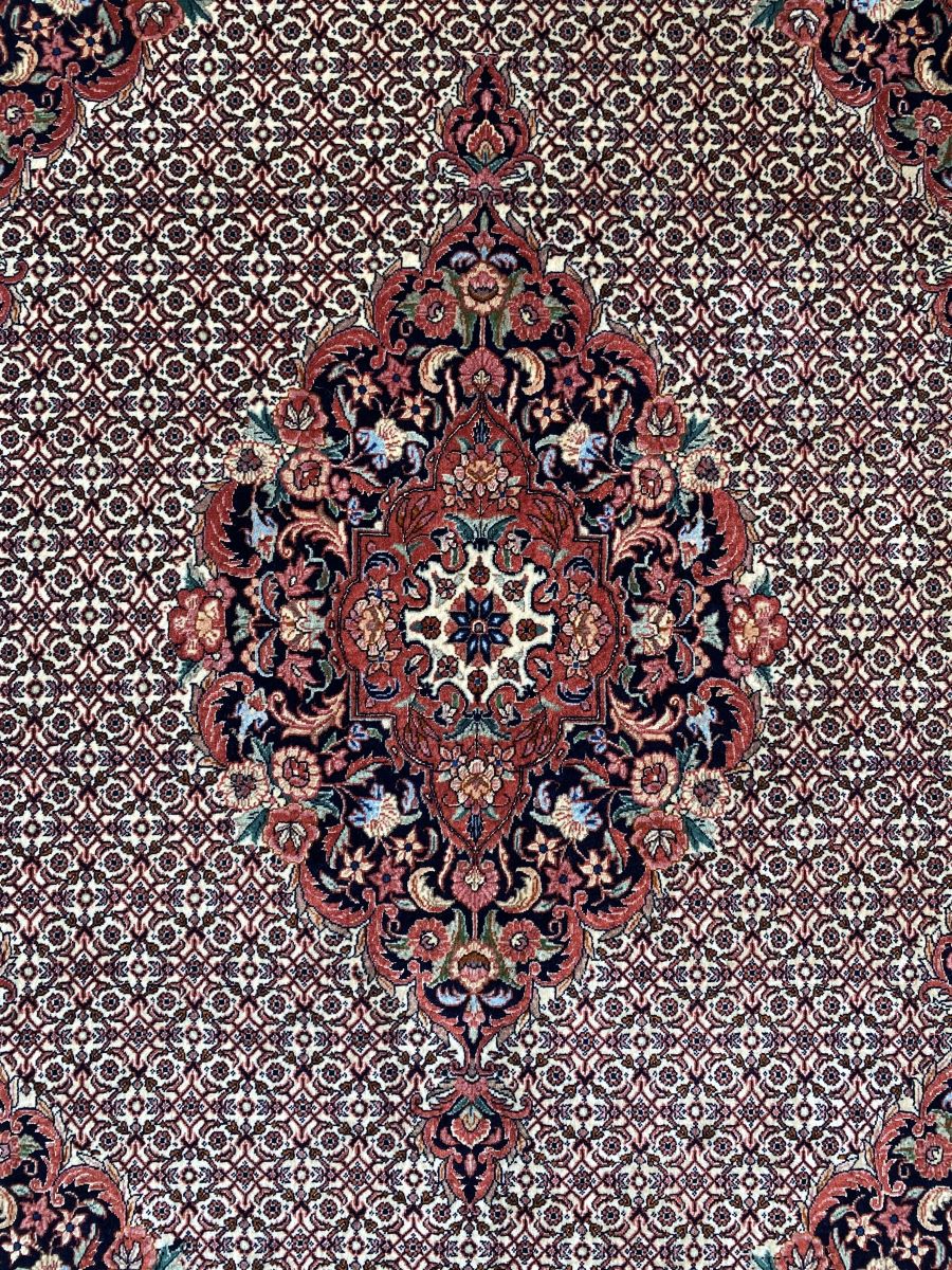 Superfine Hand-Knotted Persian Bidjar Carpet