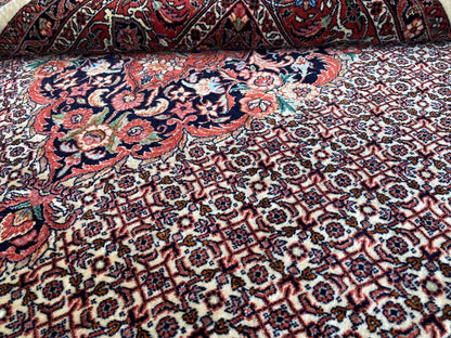 Superfine Hand-Knotted Persian Bidjar Carpet