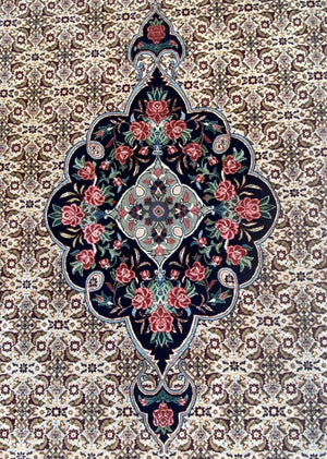 Superfine & Rare Hand-Knotted Persian Bidjar Boukan