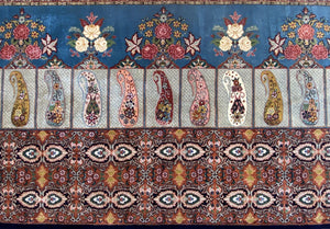 Superfine & Rare Hand-Knotted Persian Bidjar Boukan