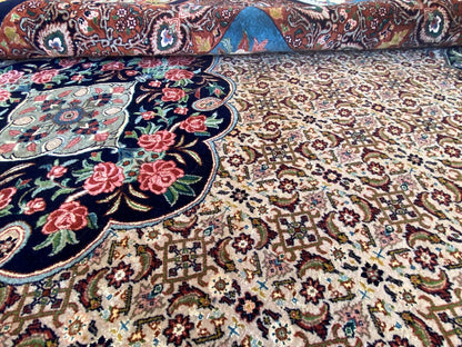 Superfine & Rare Hand-Knotted Persian Bidjar Boukan