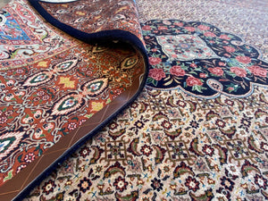 Superfine & Rare Hand-Knotted Persian Bidjar Boukan