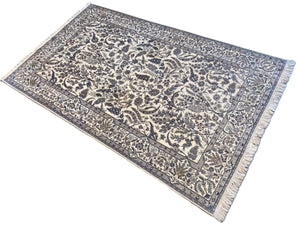 Superfine Hand-Knotted Persian Naien Carpet