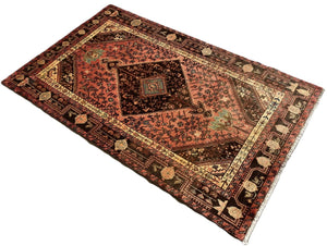 Hand-Knotted Tribal Persian Toyserkan Rug