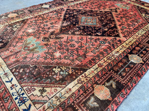 Hand-Knotted Tribal Persian Toyserkan Rug