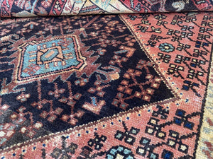 Hand-Knotted Tribal Persian Toyserkan Rug