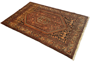 Hand-Knotted Tribal Persian Tarrom Rug