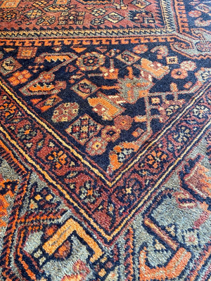 Hand-Knotted Tribal Persian Tarrom Rug