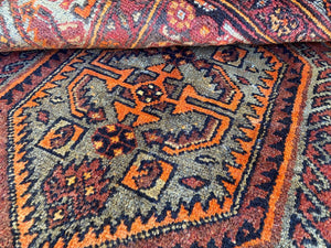 Hand-Knotted Tribal Persian Tarrom Rug