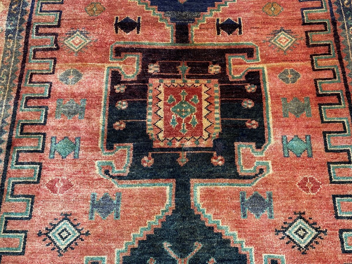 Hand-Knotted Tribal Persian Luri Rug