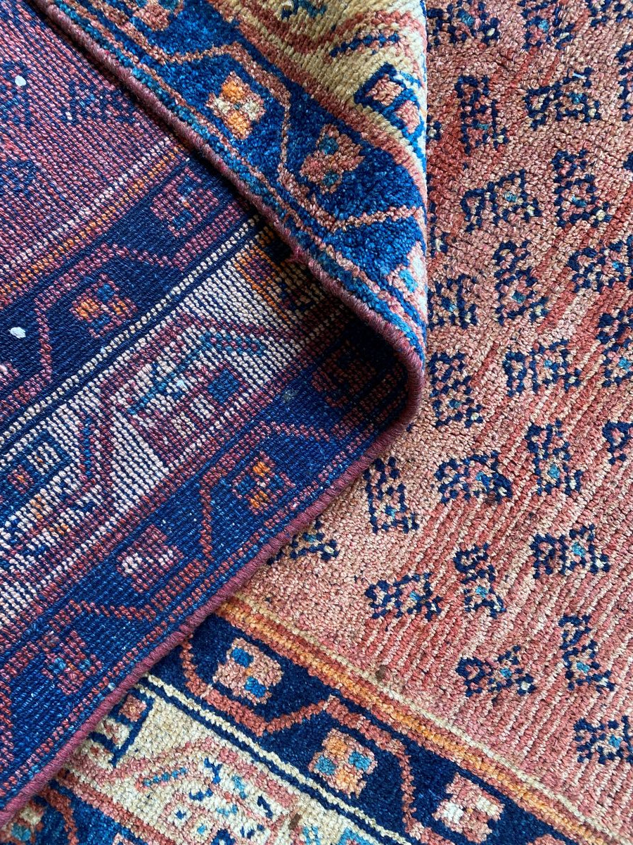 Hand-Knotted Tribal Persian Luri Rug