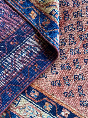 Hand-Knotted Tribal Persian Luri Rug