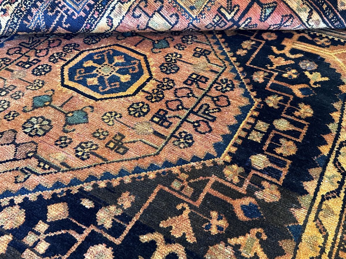 Hand-Knotted Tribal Persian Toyserkan Rug