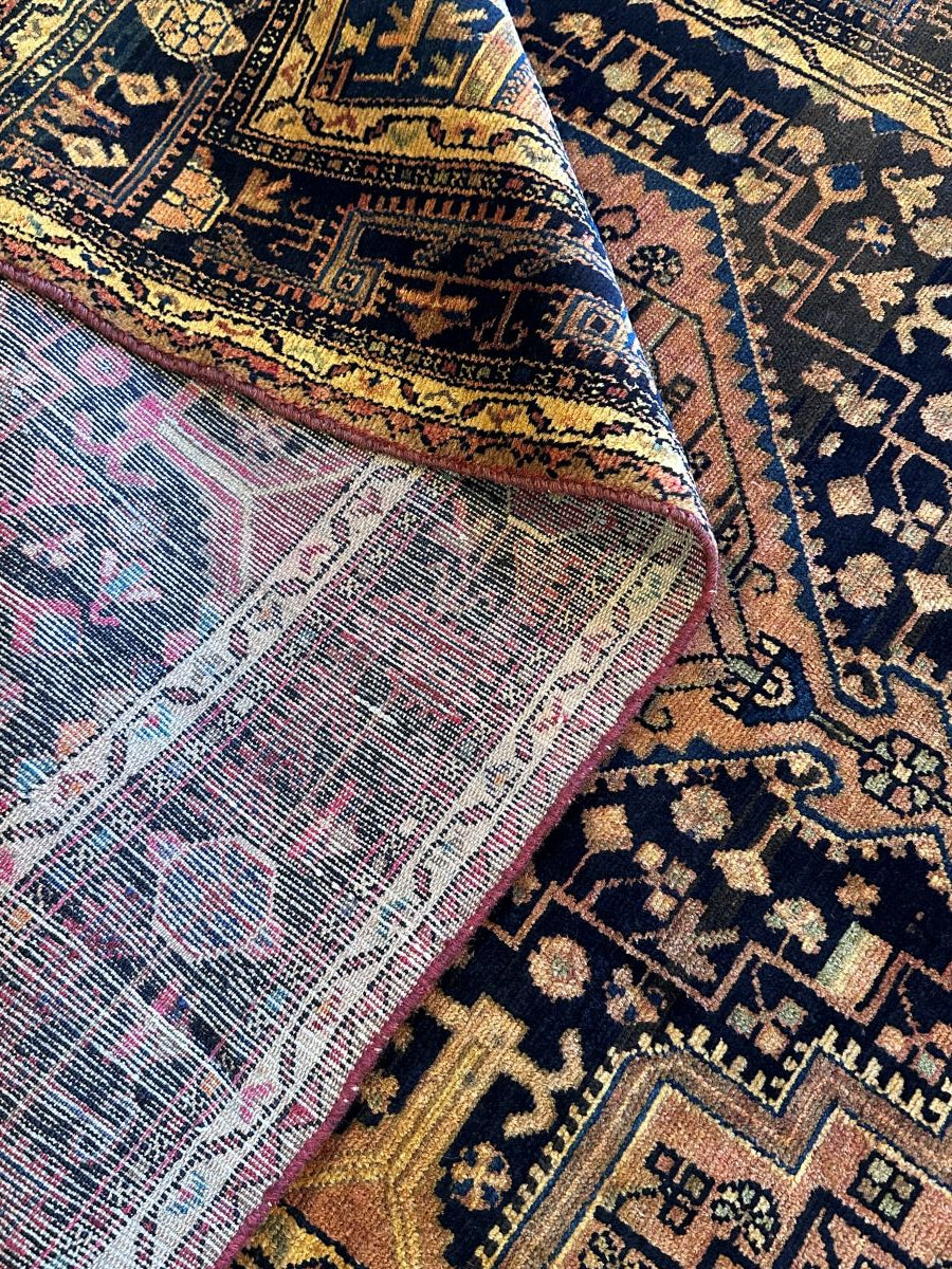 Hand-Knotted Tribal Persian Toyserkan Rug