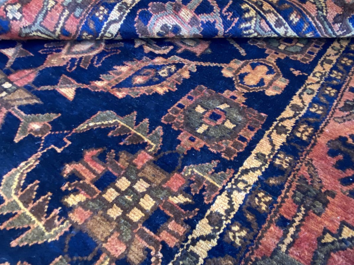 Hand-Knotted Tribal Persian Malayer Rug